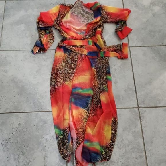 Kimonos for women japanese Inspired by bohemian st Coverup 14 - Picture 2 of 3